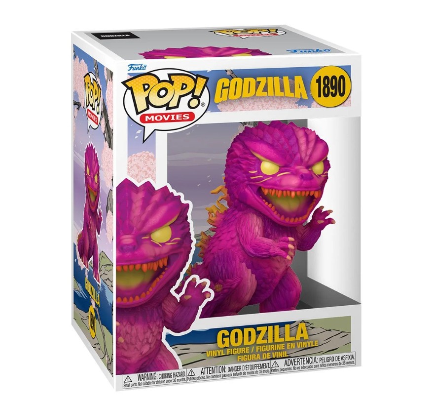 Godzilla Figure Retro Futurism Premium Funko Pop 1890