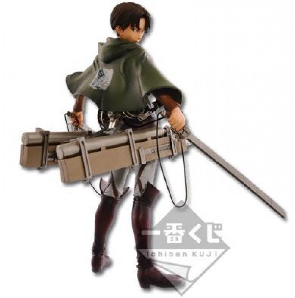 Levi Ackerman, A Prize Figure, 3D motion ver., Attack On Titan, Ichiban Kuji, Banpresto