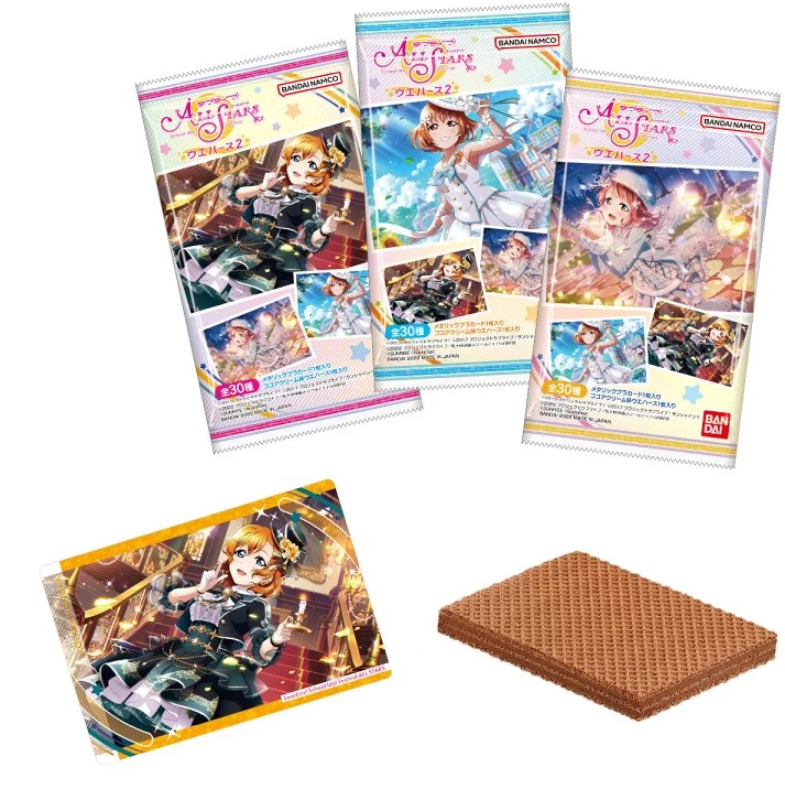 Love Live School Idol Festival Wafer Bandai