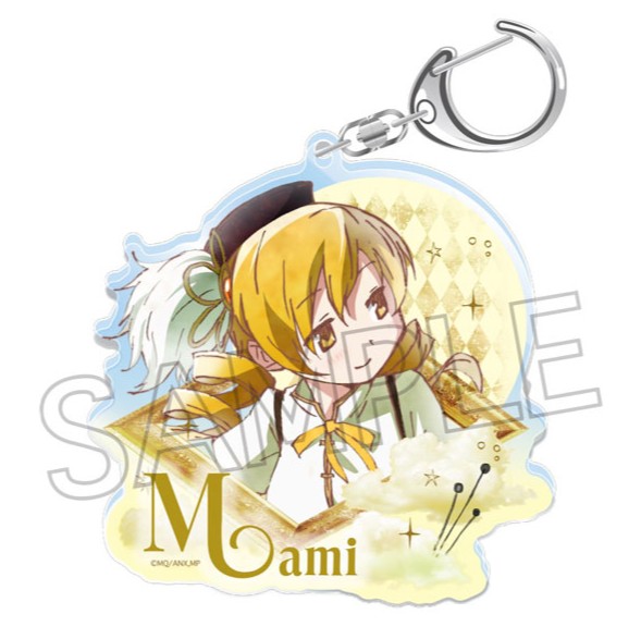 Mami Tomoe Acrylic Keychain Vintage Series AK Vol. 2 Madoka Magica