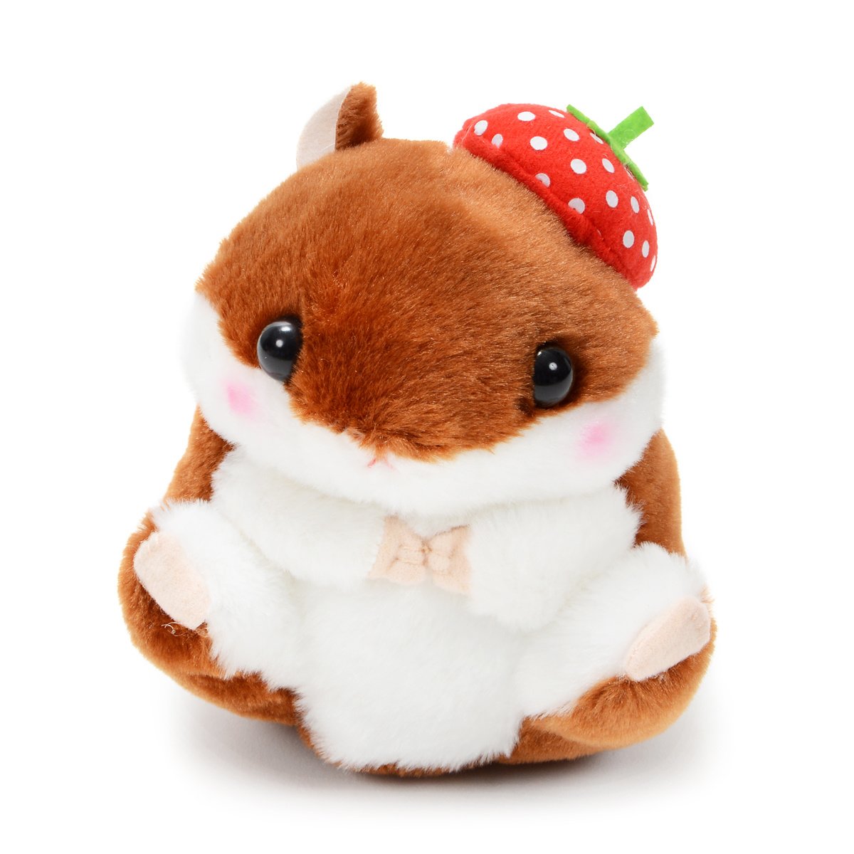 Plush Hamster, Amuse, Coroham Coron, Ichigo Hamster Plush Collection Chocoron, Brown, 5 Inches