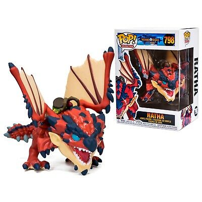 Ratha Figure Monster Hunter Funko Pop Animation 3.75 Inches Funko Pop 798