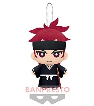 Renji Abarai Plushie, Bleach,  5 Inches