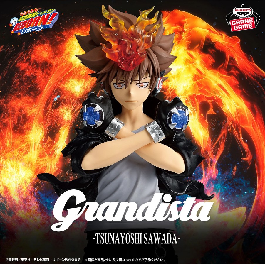 Tsunayoshi Sawada Figure, Grandista, Hitman Reborn!, Banpresto