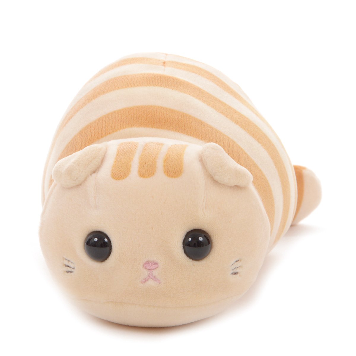 Plush Cat, Amuse, Mochikko Tsuchineko, Chatora, Orange, 9 Inches