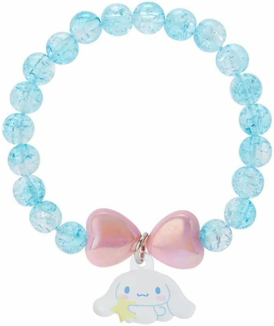 Cinnamoroll Bead Bracelet, Lucky Charm, Sanrio