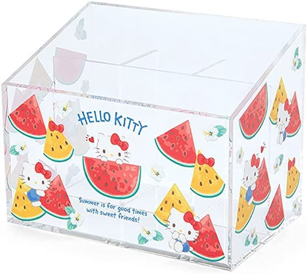 Hello Kitty Watermelon Pen Stand / Pen Holder Japan Sanrio Original