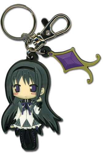 Madoka Magica Homura Akemi PVC Keychain