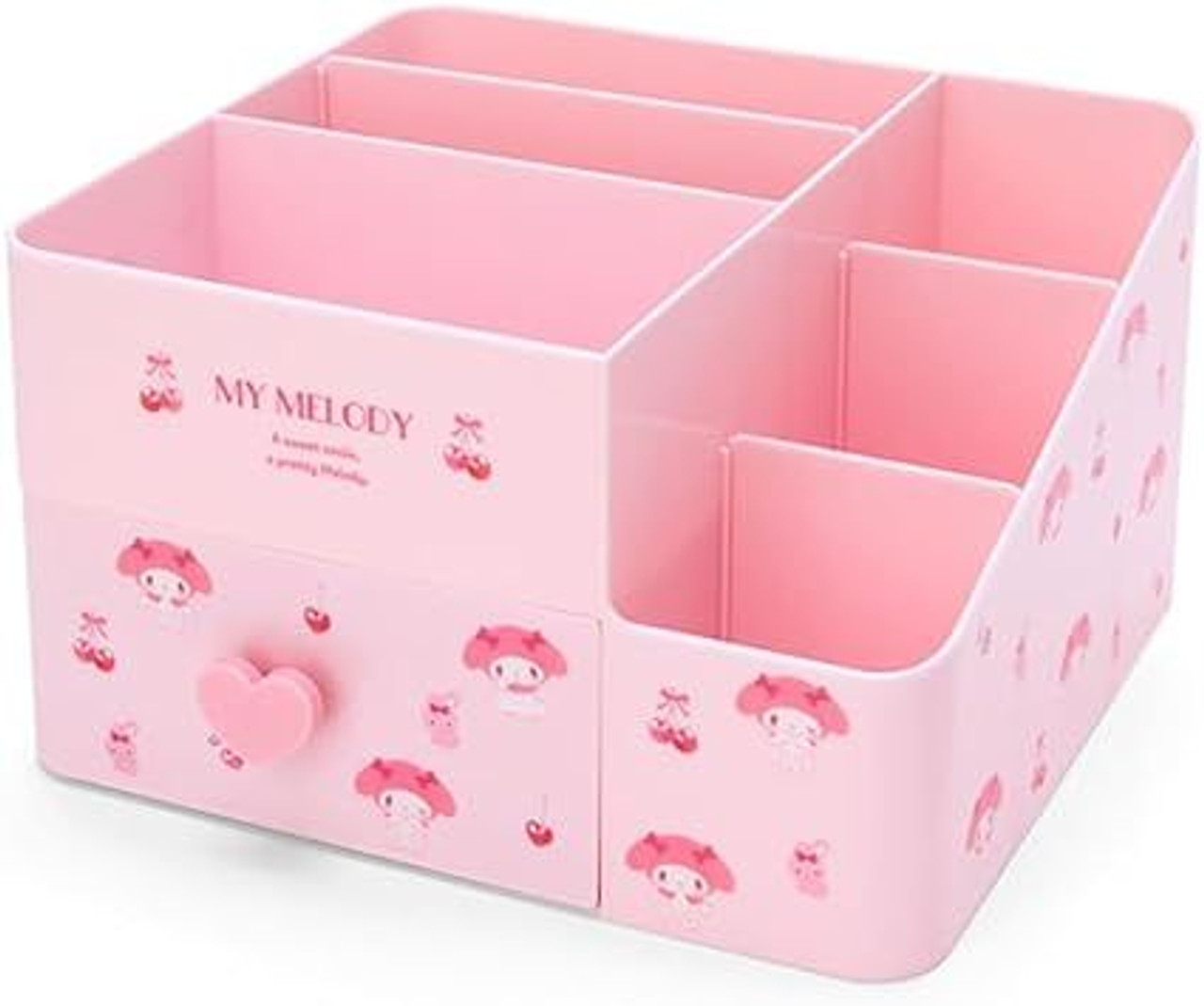 My Melody Cosmetic and Makeup Storage Box Pink Sanrio