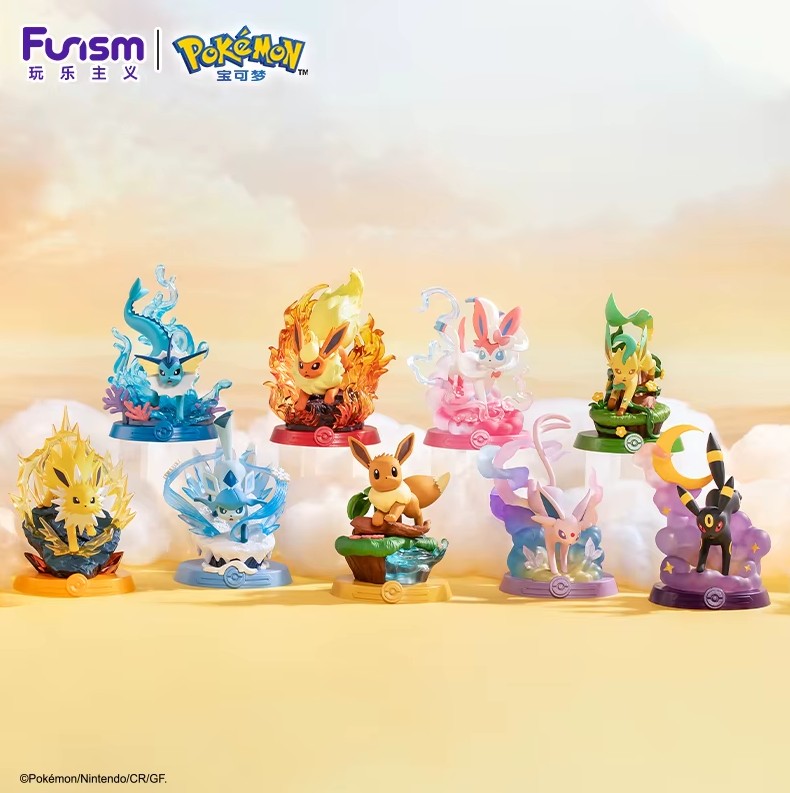 Pokemon Eevee Evolutions Figure Funism - Random Blind Box