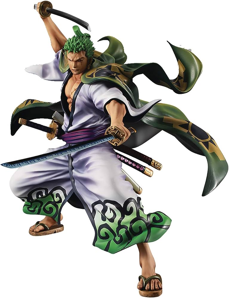 Roronoa Zoro Figure, ZORO  JURO, Portrait.Of.Pirates, ONE PIECE  Warriors Alliance, Megahouse