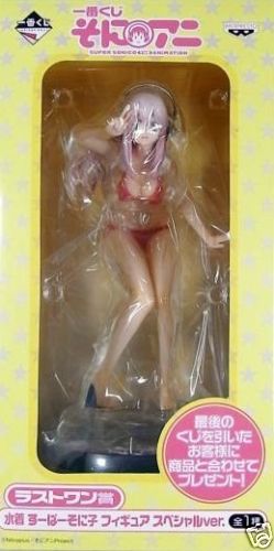 Super Sonico, Special Red Swimsuit Ver., Super Sonico The Animation, Ichiban Kuji, Banpresto