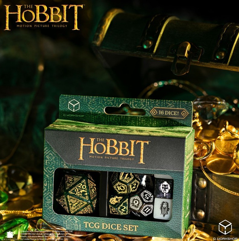 The Hobbit - TCG Dice Set - 16 Dice Set - Verdant Grove