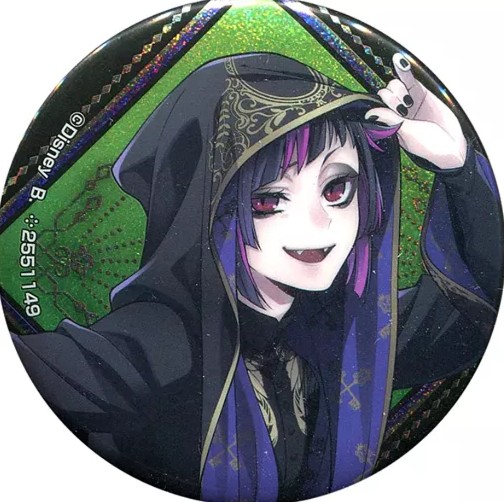 Twisted Wonderland Can Badge Pin - Lilia Vanrouge