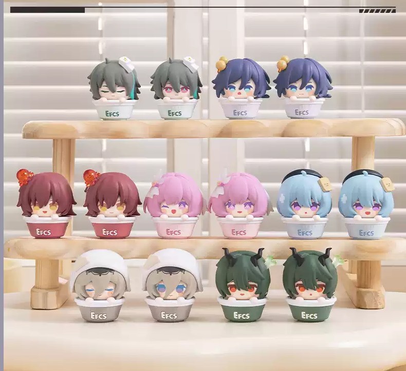 Funiverse - Honkai Impact 3 Ramen Toppers Stacking - Random Blind Box Figure