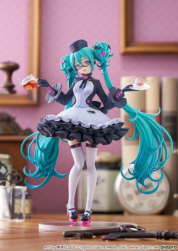Hatsune Miku Figure, Pop Up Parade, Glasses  x Cafe Ver., Vocaloid, Good Smile Company