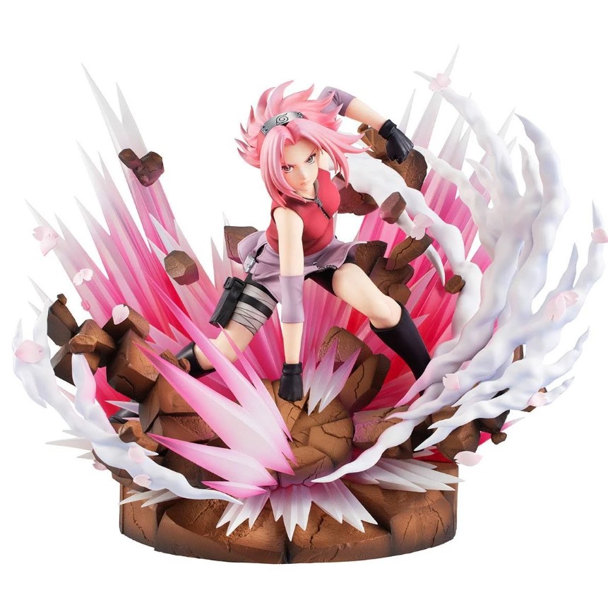 Sakura Haruno Figure, Ver 3, Naruto Gals, Naruto, Megahouse