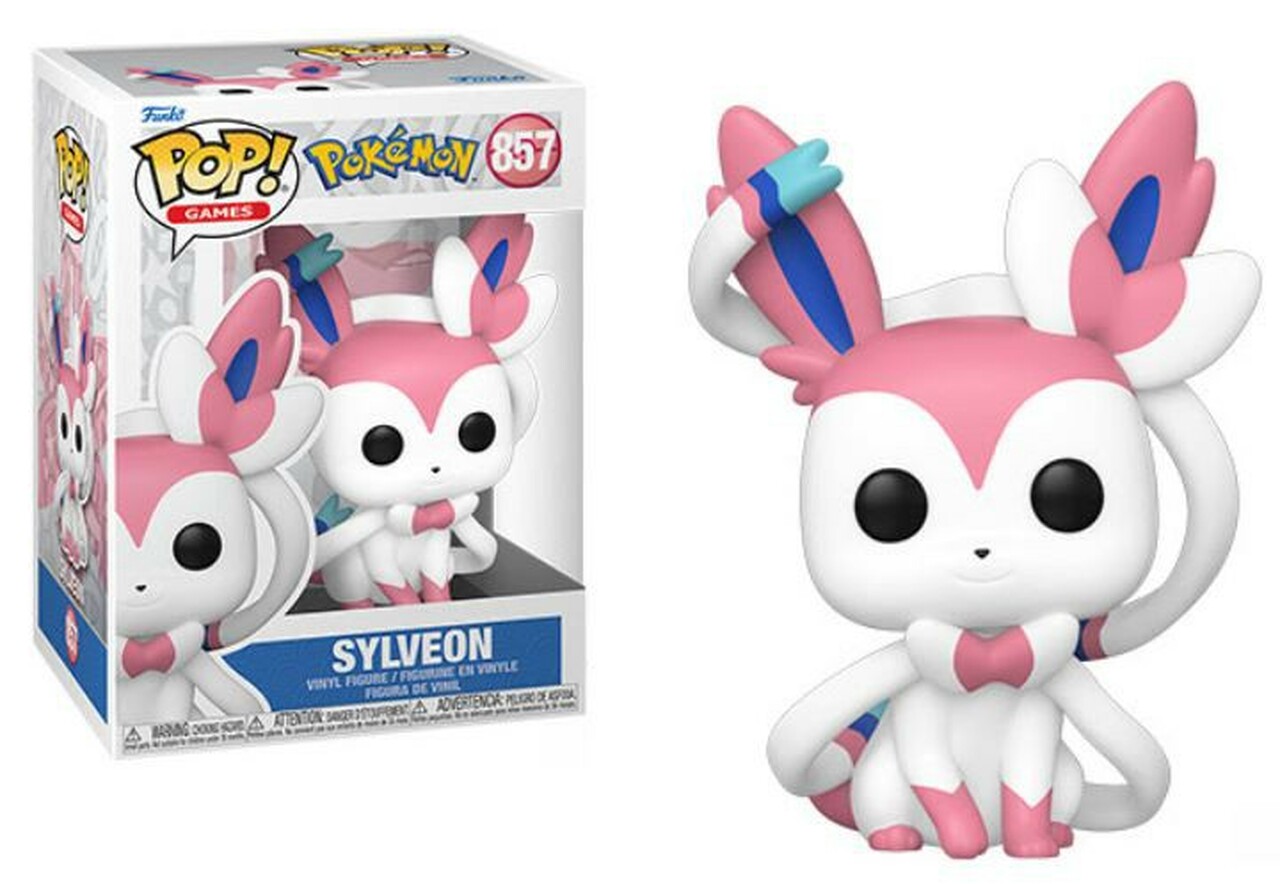 Sylveon Figure Pokemon Pop Animation 3.75 Inches Funko Pop 857