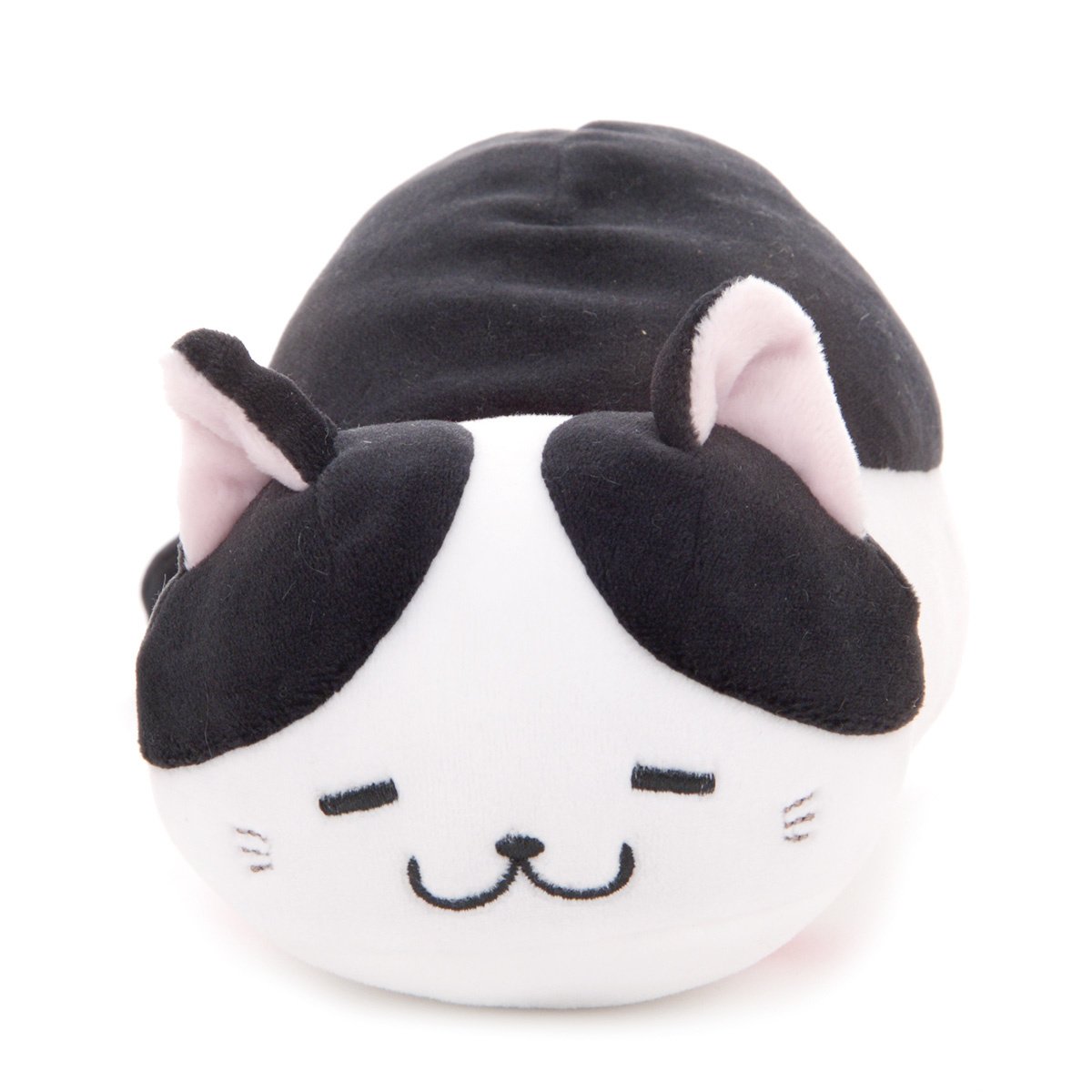 Plush Cat, Amuse, Mochikko Tsuchineko, Zura, Black / White, 9 Inches
