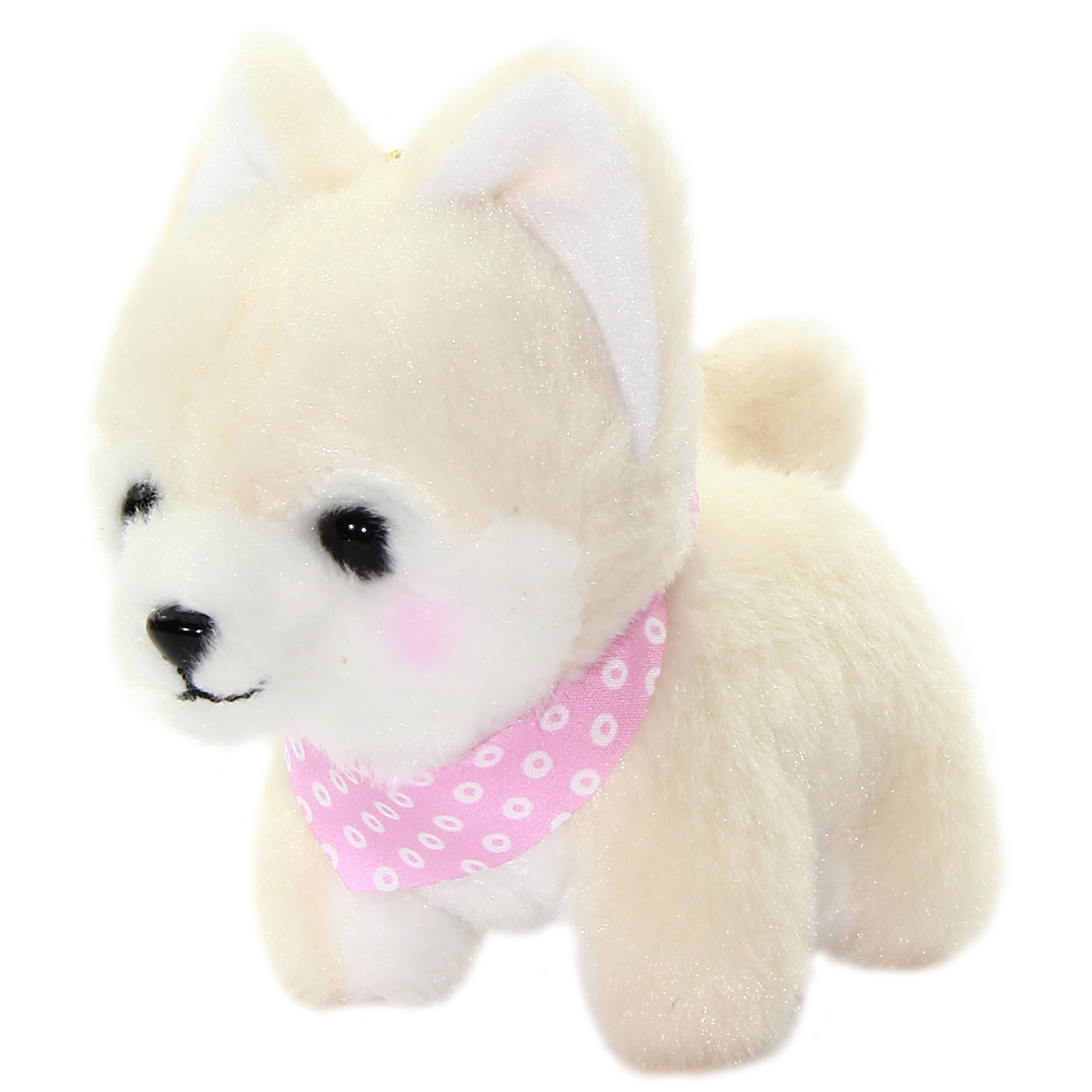 Amuse Dog Plushie, Mameshiba San Kyodai Sasuke Beige 4 Inches