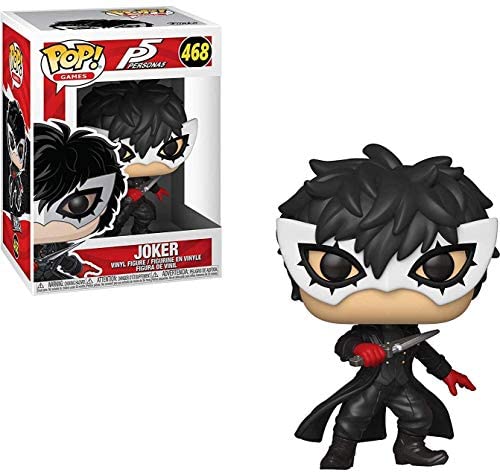 Joker Figure Ren Amamiya Persona 5 Funko Pop Animation 3.75 Inches Funko Pop 468