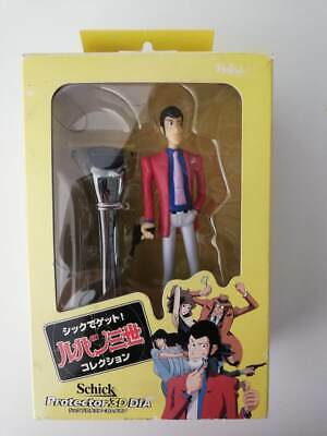 Lupin III Action Figure and Razor Shick Protector 3d Shave Japan Only