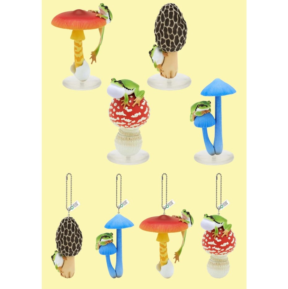 Mushroom & Frog Figure - Kitan Club - Random Blind Box