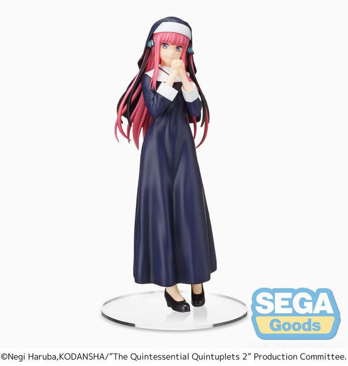 Nino Nakano Figure, Nun Ver, The Quintessential Quintuplets, Sega