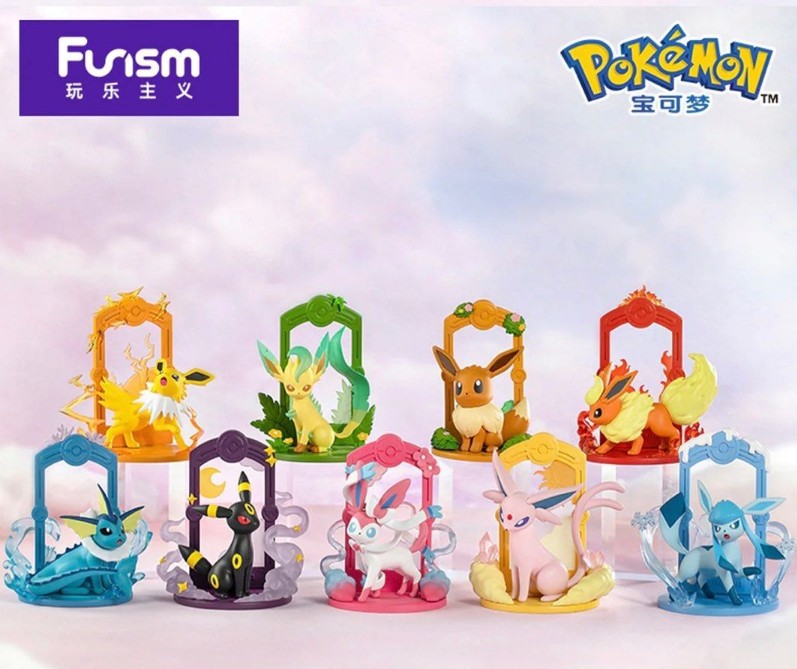 Pokemon Eevee Evolutions Frame Figure Funism - Random Blind Box