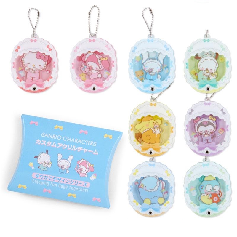 Sanrio Characters Acrylic Keychain Charm Random Blind Box