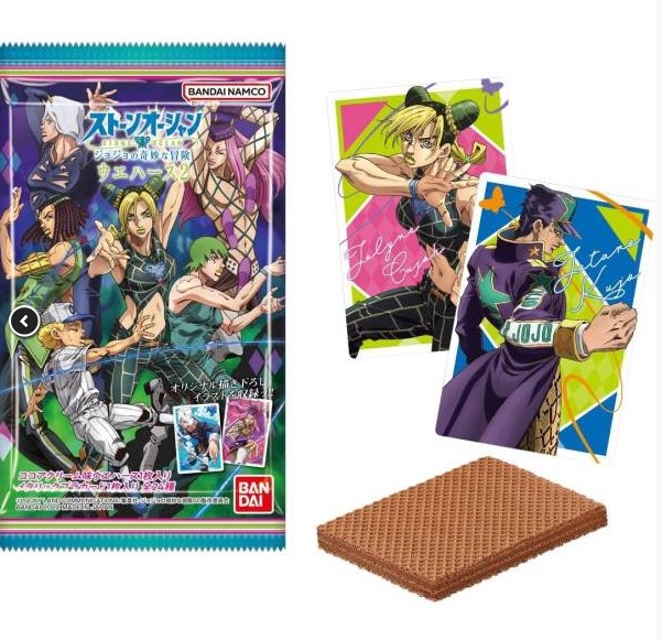 Jojos Bizarre Adventure Wafer Bandai