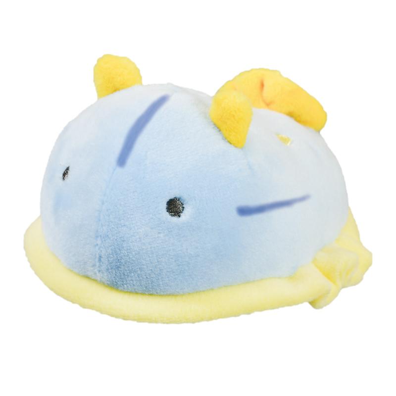 Sea Slug Plush Toy Sea Bunny Nudibranch Collection Umi Ushi Blue Orange Small Size 4