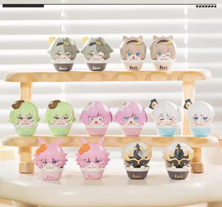 Funiverse - Honkai Impact 3 Ramen Toppers Stacking Ver 2 - Random Blind Box Figure