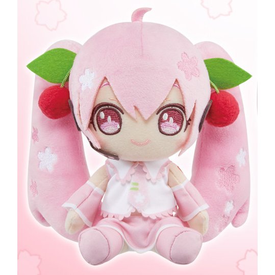 sakura hatsune miku plush