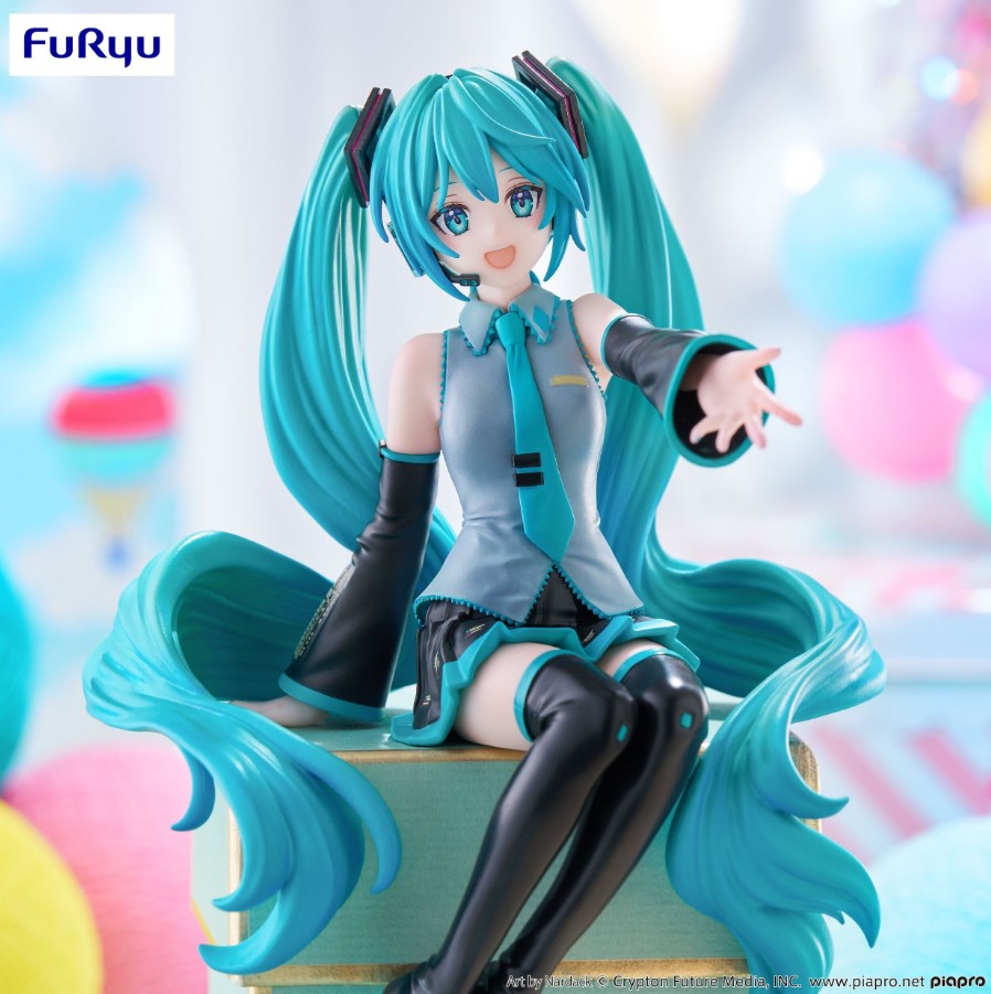 Miku Hatsune Noodle Stopper Figure, Last Prize, Vocaloid, Furyu