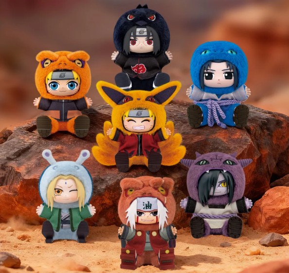 Naruto Plush Toy Keychain Version 2 - Top Toy - Random Blind Box