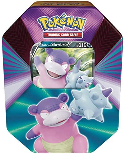 Pokemon Card Game TCG Galarian Slowbro V Forces Tin