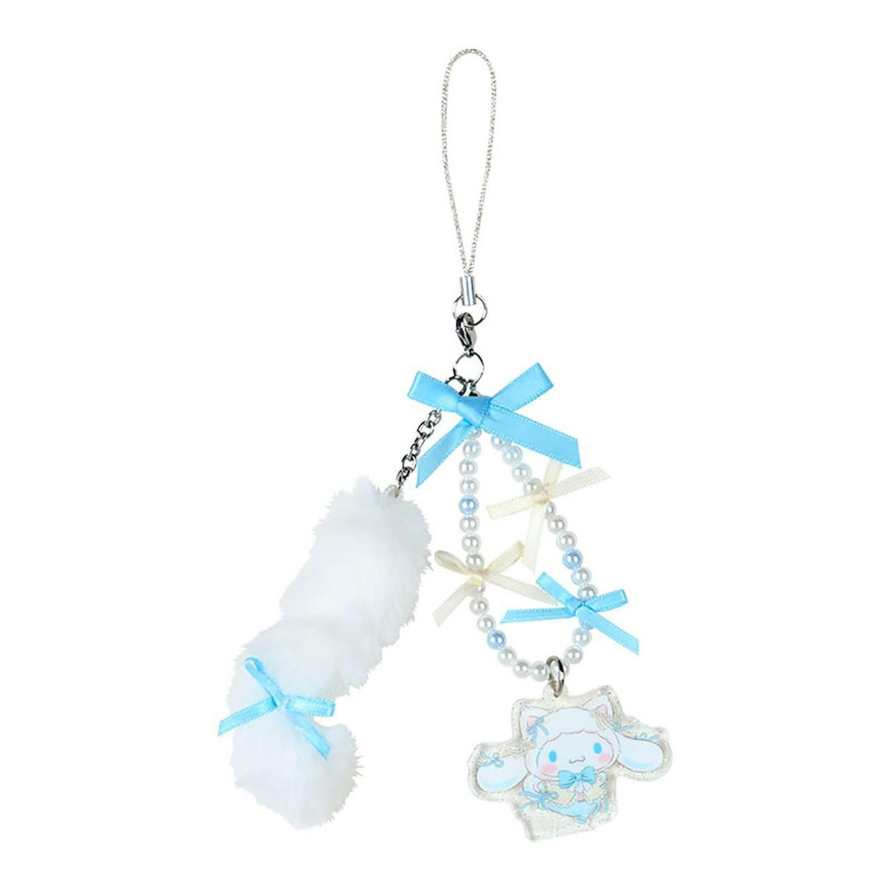 Sanrio Cinnamoroll Strap, Phone Charm - White Cat Ballerina