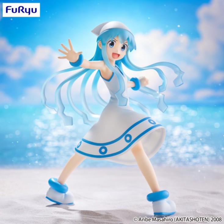Squid Girl Figure, Trio-Try-It Figure, Squid Girl, The invader comes from the bottom of the sea!, Furyu