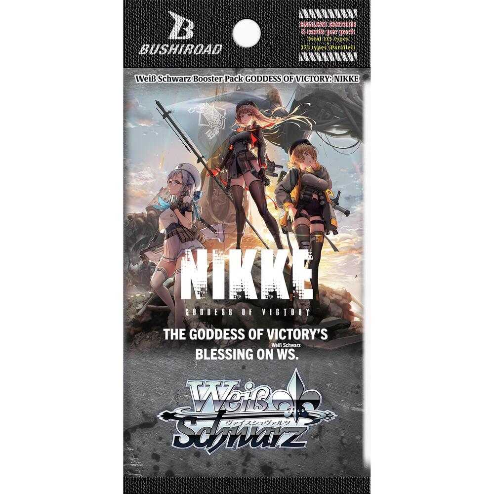 Weiss Schwarz Nikke: Goddess of Victory Trading Card - English -  1 Pack