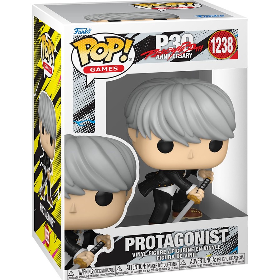 Yu Narukami Persona 30th Anniversary Protagonist Funko Pop 1238