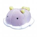 Sea Slug Plush Toy Sea Bunny Nudibranch Collection Umi Ushi Purple White Yellow Small Size 4