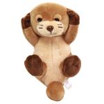 Mochi Puni Kawauso Collection Soft Sleepy Otter Plush Toy Brown 7 Inches