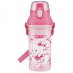 Sanrio Hello Kitty Plastic Bottle, Pink