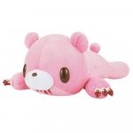 Gloomy Bear Plush Doll Lying Down, Tummy Pocket, Pink GP #577 18 Inches