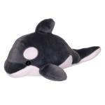 Orca Plush Toy Aquarium Colorful Collection Stuffed Animal Plushie Grey 7 Inches